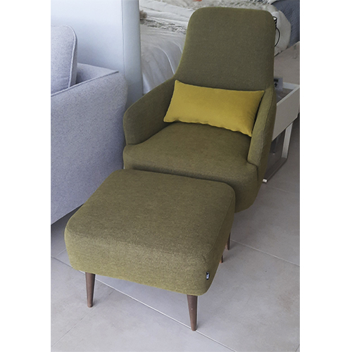 Кресло с пуфом RAY